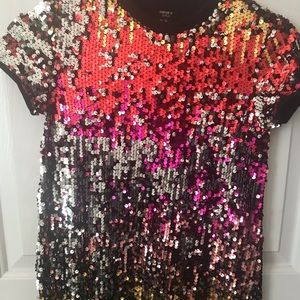 Girls Sequin Dress